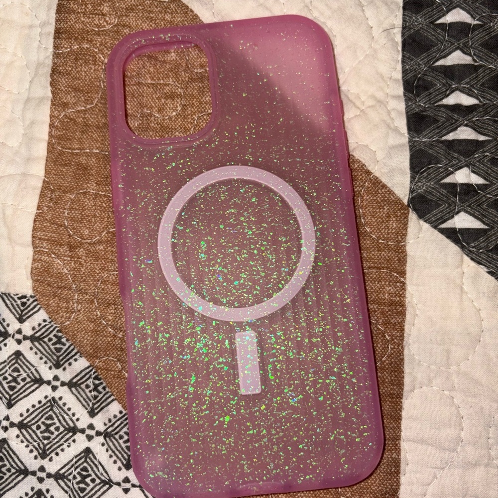 OtterBox Pink Glitter Phone Case